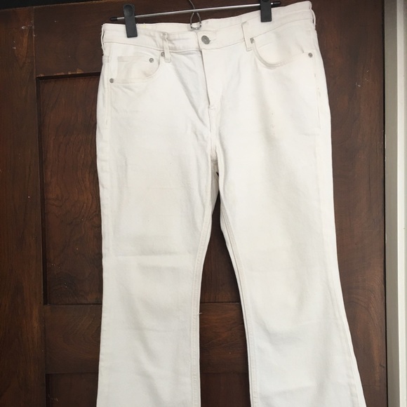 H&M Short fringe hem flared jeans - Picture 4 of 4